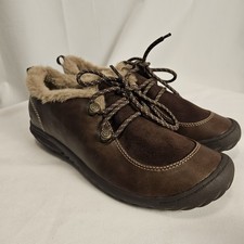 JBU Brown Soft Fur Lined shoe