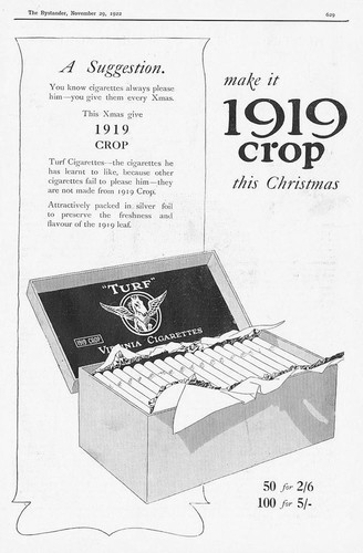 Turf cigarettes the 1919 - turf, crop