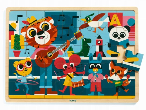 Djeco wooden jigsaw puzzle - djeco,