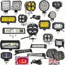 12V LED Work Light Bar Flood