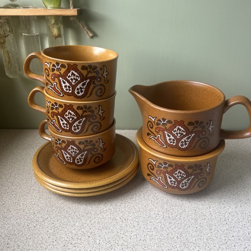 Vintage retro palissy - vintage, tea