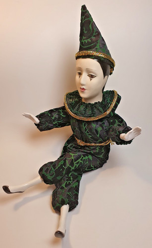 Vintage handmade pierrot - vintage,