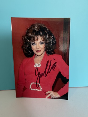 Joan collins hand signed - joan, signed**