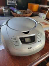 Bush JT-212 Portable CD FM/AM Radio Boombox Fully Working