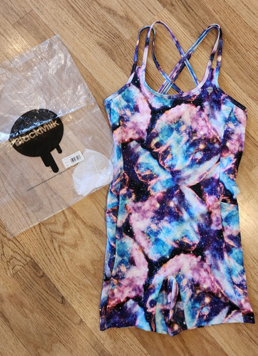 Black milk galaxy - black, short
