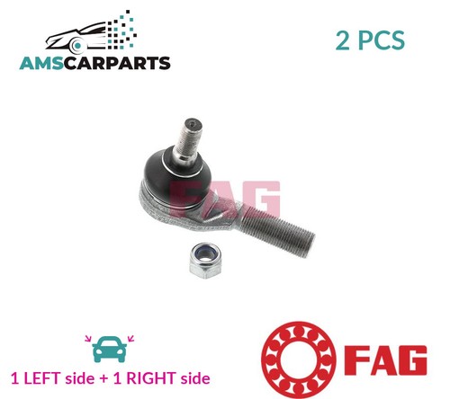 Track rod end rack - track, pair