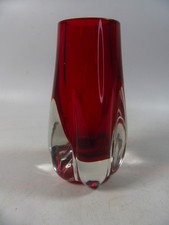 Vintage Whitefriars Ruby Red