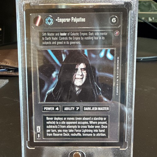 Star wars ccg tcg - star, emperor