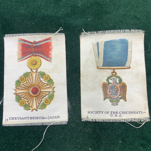Silk cigarette cards - cigarette, orders