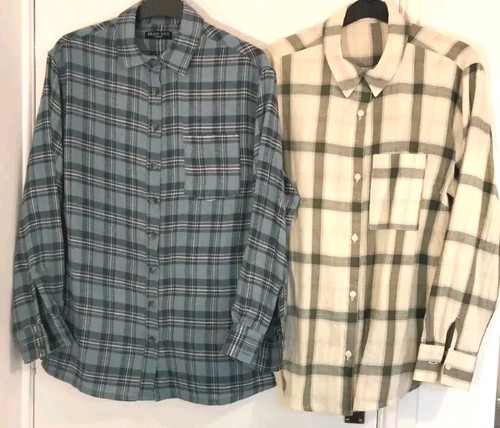 Ladies long sleeve check - ladies,