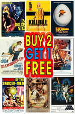 MOVIES & FILMS 2, retro vintage style metal sign/plaque man cave shed bar pub