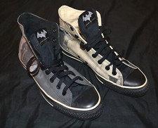 DC Trainers Converse Hi-Tops UK Size 8.5 Batman & The Joker Arkham City