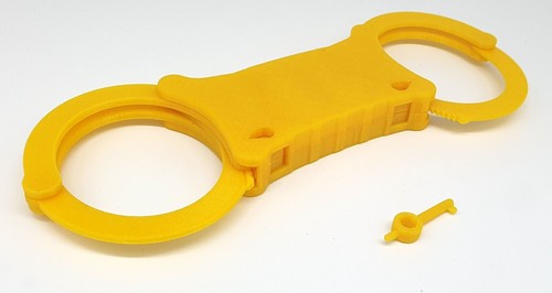 Yellow plastic training - yellow,
