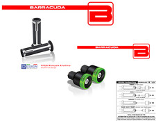 BARRACUDA SILVER KNOBS + GREEN