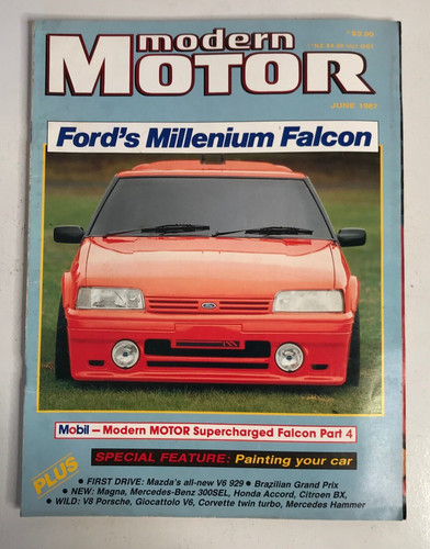 Modern motor june 1987 car - motor,