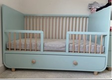 Ikea myllra turquoise cot - myllra,