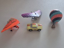 Galoob Micro Machines Famous Flyers Aircraft With Rare Chevy Corvair Bonus Car