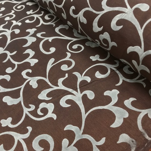 Duck egg floral - duck, velvet