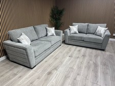 DFS - RENAE Style 3 + 2 Seater Sofa Set, Formal Back - RRP £1,898