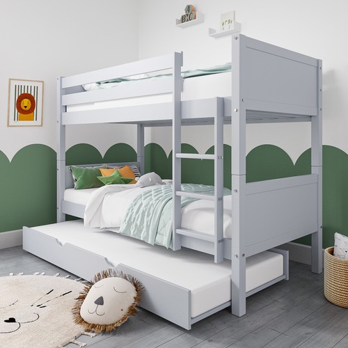 Grey wooden detachable - grey,