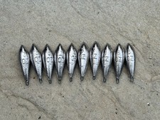 10x 3oz 4oz 5oz 6oz 8x8oz 6x10oz Beach Bomb Distance Fishing Lead Sinkers