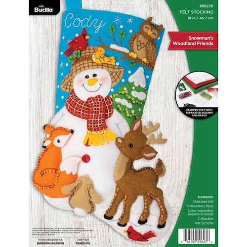 Bucilla felt christmas - 18",