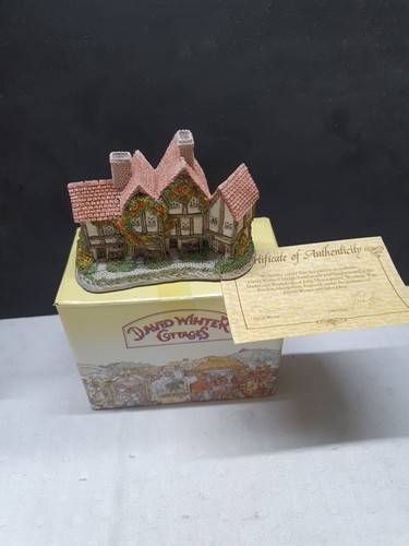 David winter cottages - cottages,, boxed