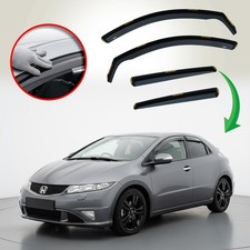 IRIDEE Wind Deflectors for HONDA CIVIC MK8 - 2011 HTB 4P