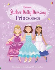 Sticker Dolly Dressing Princesses By Fiona Watt,Vici Leyhane. 9781474973380