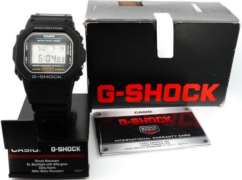 Casio dw5600e shock 200 - dw5600e-1v,, g-shock