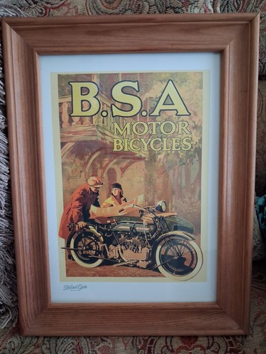 Framed vintage reproduction