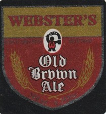 BEER BOTTLE LABEL - WEBSTER'S