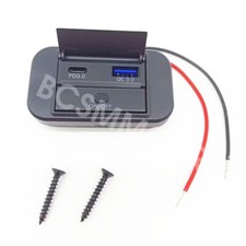 Dual USB Type C QC3.0 Car