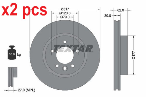 Pcs sides fits land - sides,