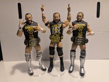 WWE Mattel Elite Undisputed Era Fan Takeover Adam Cole Elite Fish And O'Reilly