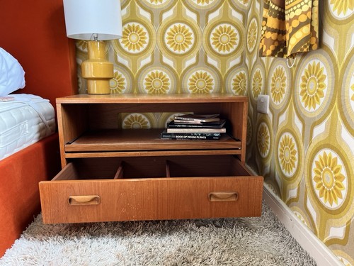 Bedside stand mid century - stand,