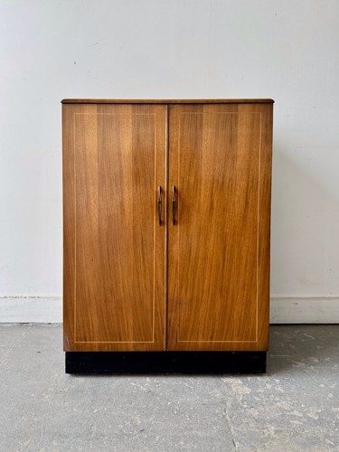 Vintage vinyl record - record, cabinet
