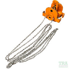 5 Ton 6 Meter Geared Push Trolley 5T Lifting Beam Hoist Girder Overhead Yellow