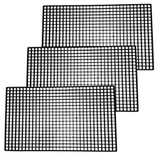 3 X SQUARE CUT FILTER GRIDS EGG CRATE FISH CORAL AQUARIUM MARINE TANK KOI POND