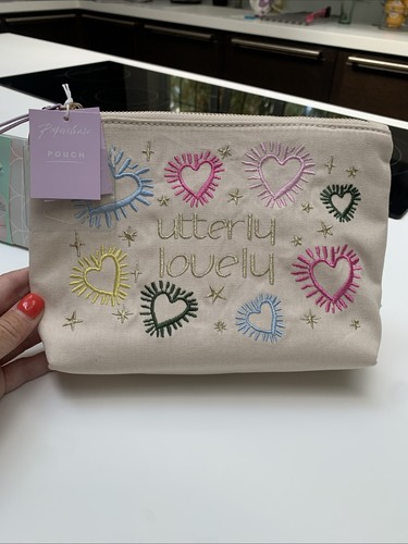 Paperchase cotton pouch make - (,