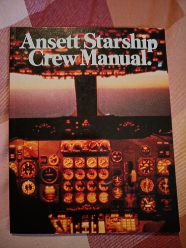 Ansett starship crew manual - ansett,