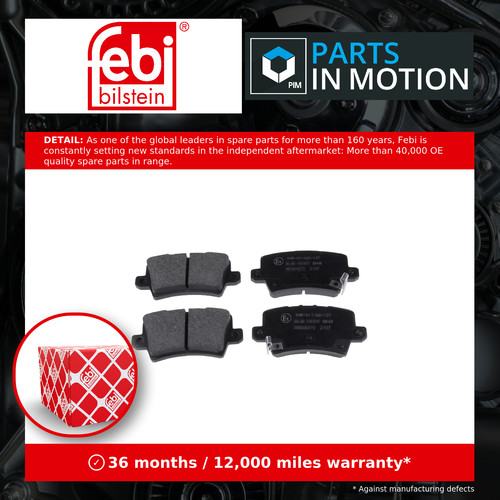Brake pads set fits honda - pads,