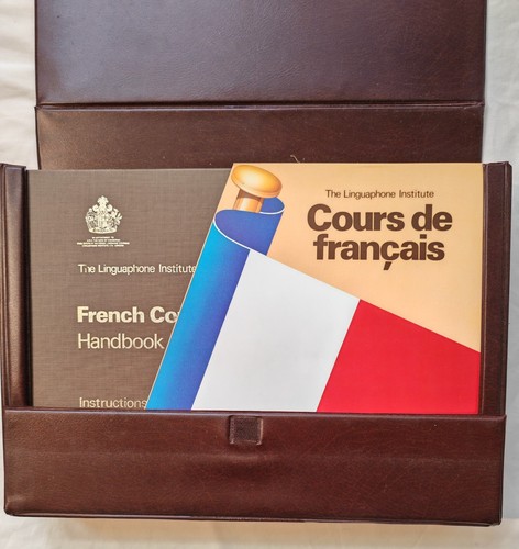 Vintage linguaphone french - linguaphone,
