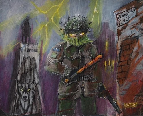 Pvcp grimdark art drawing - pvcp,