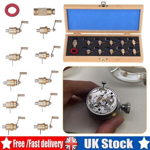 Mainspring winder set brass - uk,