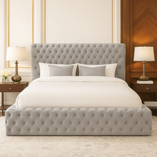 Ambassador bed plush velvet - in,