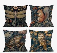 Folk Floral owl Squirrel