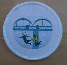 Base Jumping Wing Suit Patch