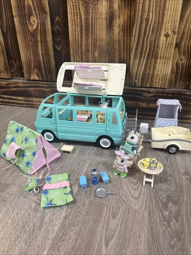 Sylvanian families camping set - camping,