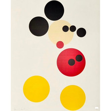 Damien Hirst: color lithograph limited to 250 copies, signed, 87x69.9cm